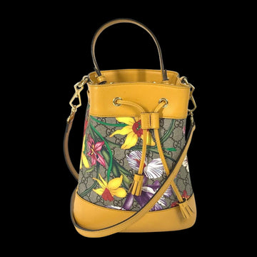 Beige Canvas Gucci Handbag