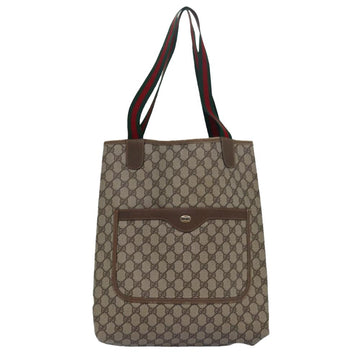 Beige Canvas Gucci Tote