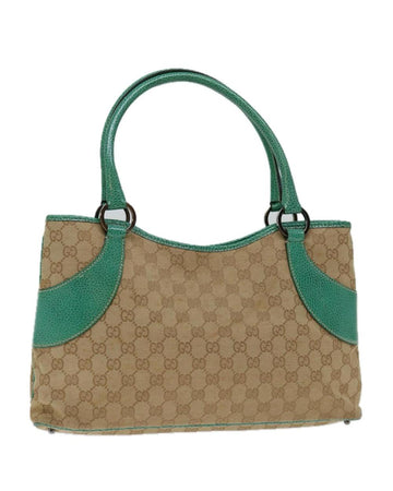 Beige Canvas Gucci Tote