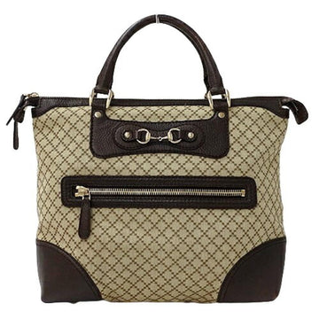 Beige Canvas Gucci Tote