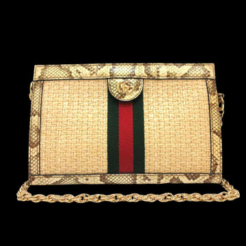 Beige Fabric Gucci Ophidia