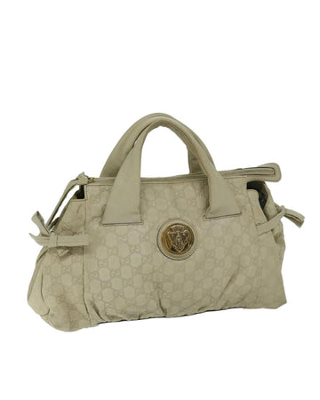 Beige Leather Gucci Handbag