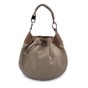 Beige Leather Gucci Handbag