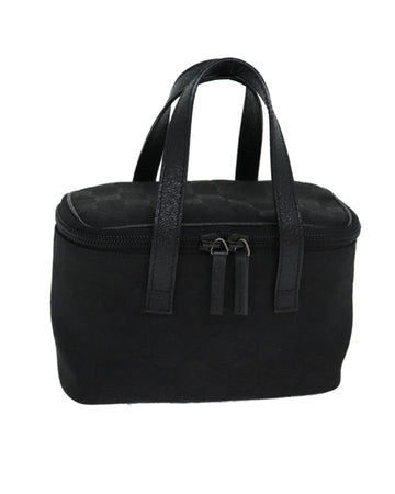 Black Canvas Gucci Handbag