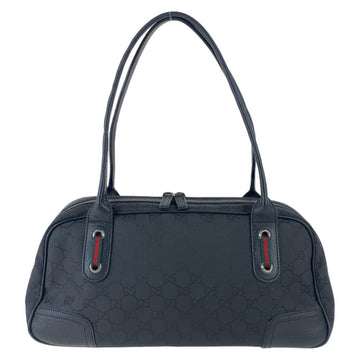 Black Canvas Gucci Handbag