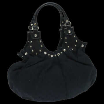 Black Canvas Gucci Handbag