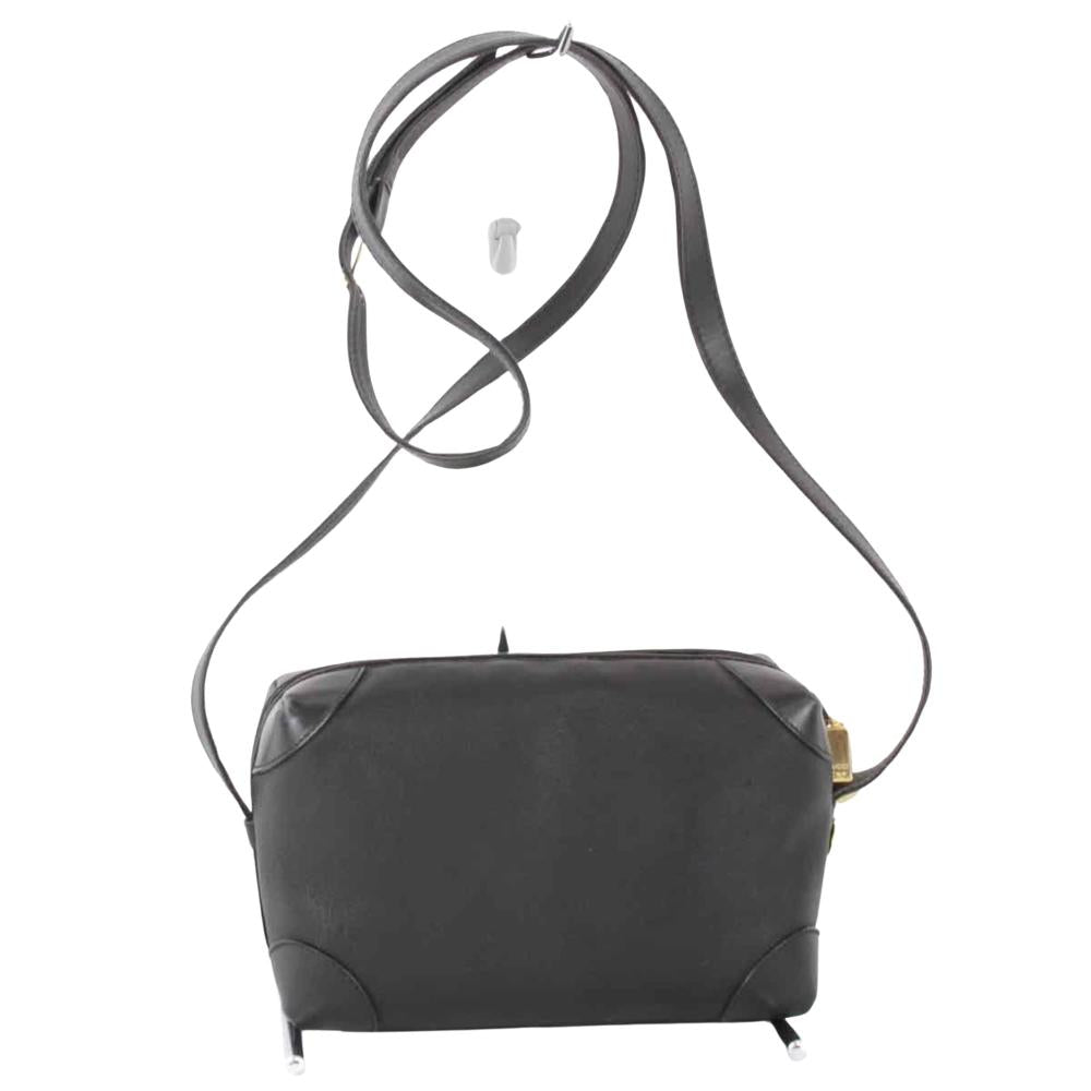 Black Leather Gucci Crossbody Bag