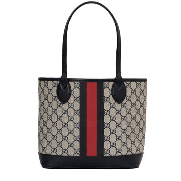 Blue Canvas Gucci Handbag