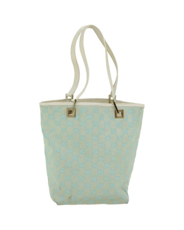 Blue Canvas Gucci Handbag