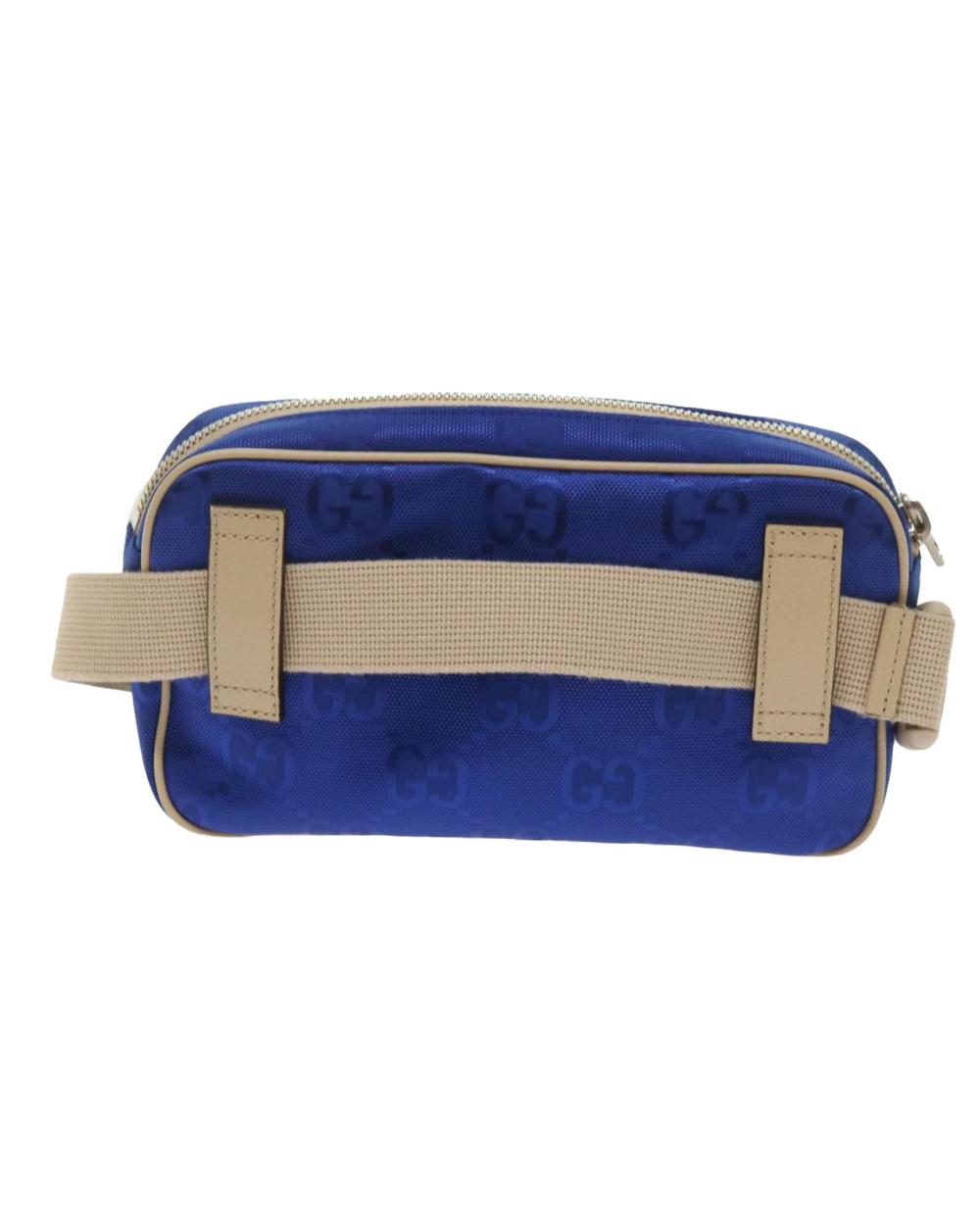 Blue Nylon Gucci Crossbody Bag