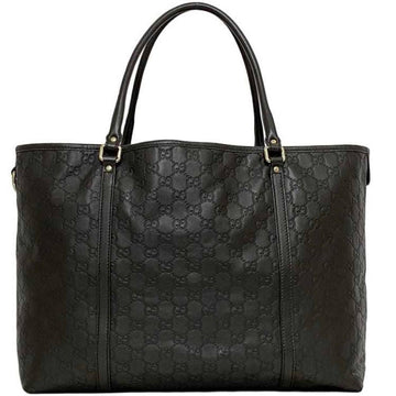 Brown Leather Gucci Tote