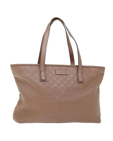 Pink Canvas Gucci Tote