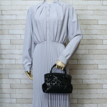 Black Leather Louis Vuitton Lockit