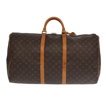 Brown Canvas Louis Vuitton Keepall