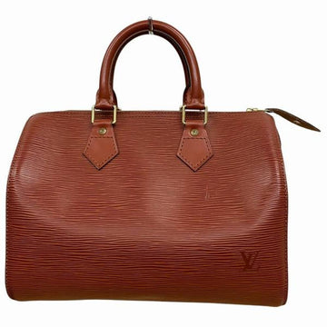 Brown Leather Louis Vuitton Speedy