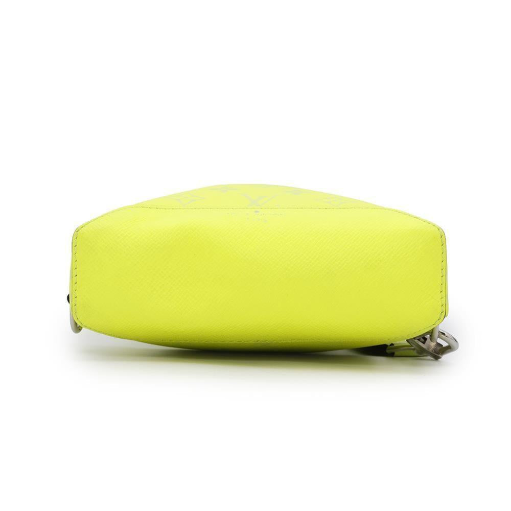 Green Leather Louis Vuitton Crossbody Bag