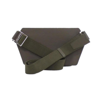 Grey Leather Louis Vuitton Shoulder Bags