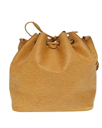 Yellow Leather Louis Vuitton Petit Noe