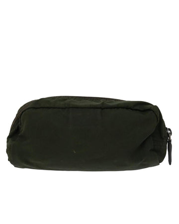 Green Nylon Prada Pouch