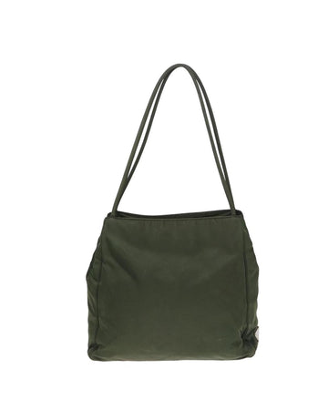 Green Nylon Prada Shoulder Bag