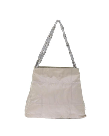 Grey Nylon Prada Shoulder Bag