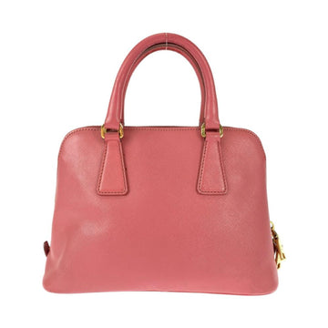 Pink Leather Prada Handbag