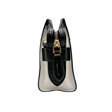 White Leather Prada Shoulder Bag