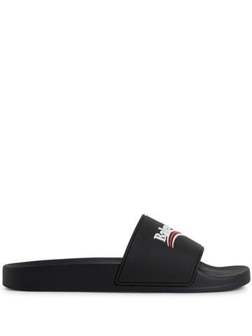 Balenciaga Women Political Campaign Pool Slides