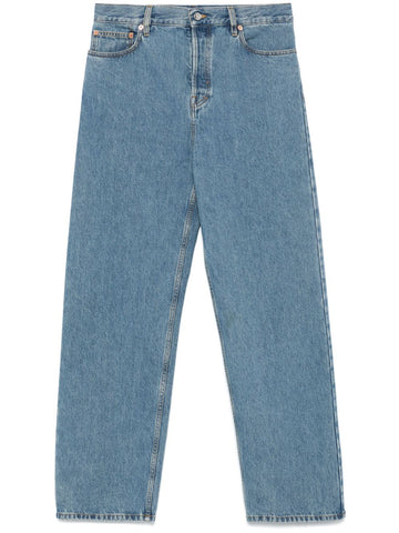 Gucci Women Baggy Denim Cotton Jeans