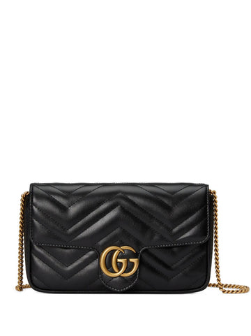 Gucci Women Gg Marmont Leather Mini Bag